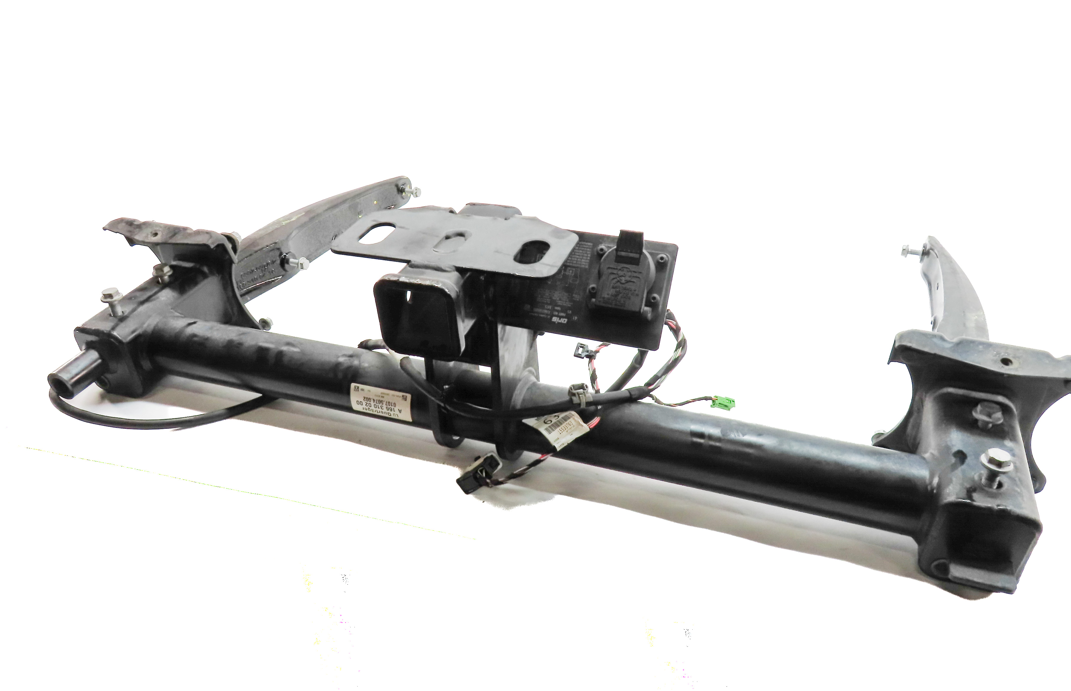 2018 MERCEDES GLS450 (X166) REAR BUMPER TRAILER TOWING TOW HITCH ASSEMBLY — exact item pictured